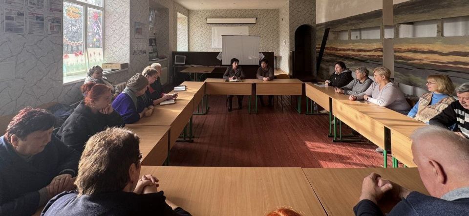 Валентина Харлашка: Сегодня провела встречу с трудовым коллективом «Макеевского многопрофильного техникума»