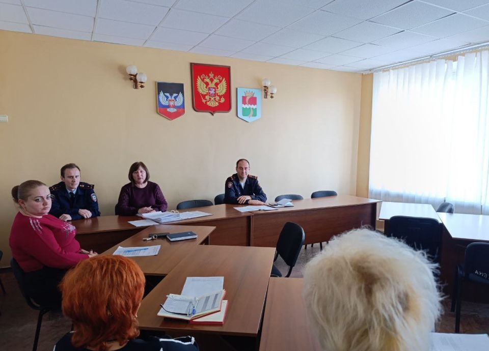 Состоялось заседание межведомственной комиссии по вопросам профилактики правонарушений на территории Амвросиевского муниципального округа