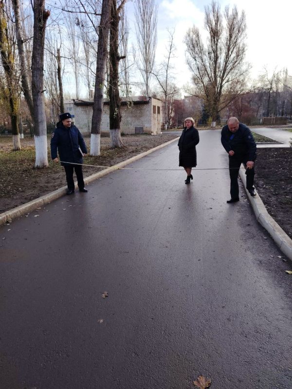 Александр Шатов: В Шахтерске провели обследование внутриквартального проезда
