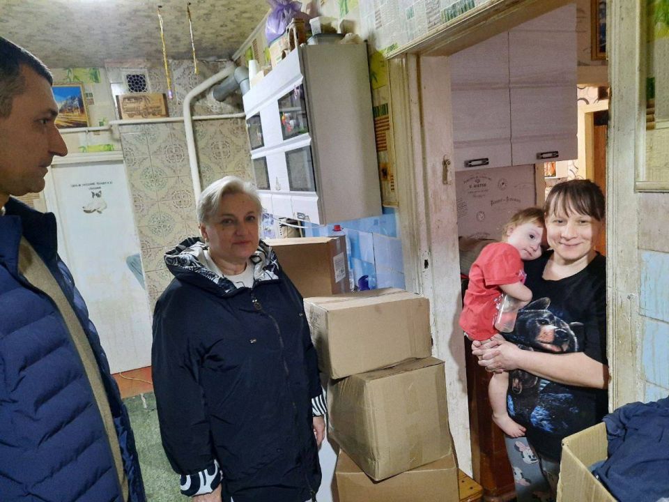 Роман Конев: Горловским многодетным семьям – помощь и поддержка от единороссов