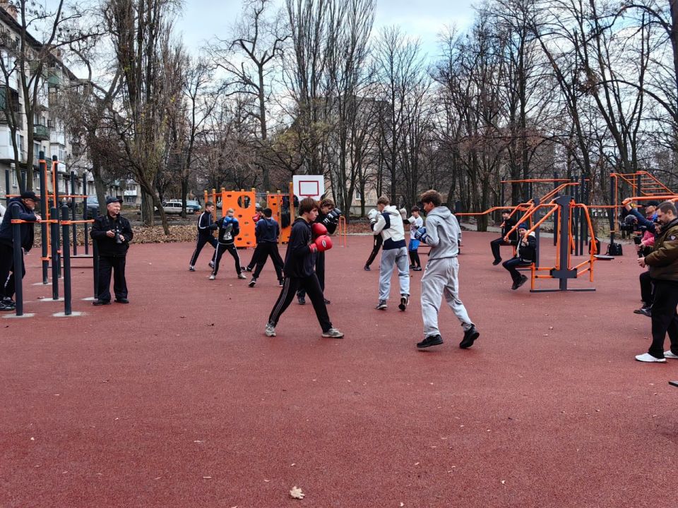 Ясиноватский “Машиностроитель” меняется: пять функциональных зон парка уже открыты для посетителей