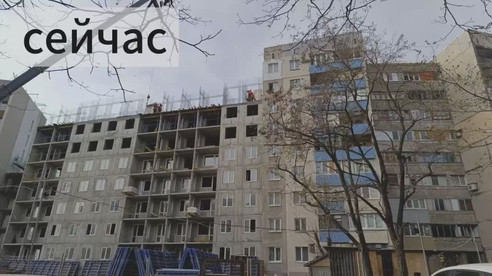 Стройконтроль следит за каждым этапом восстановления дома в Орджоникидзевском районе Мариуполя