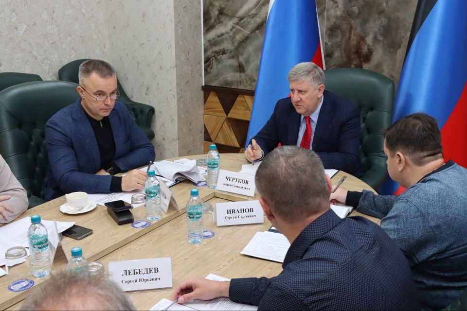 Андрей Чертков: Восстановление города Кировское обсудил с заместителем Губернатора Владимирской области Сергеем Волковым