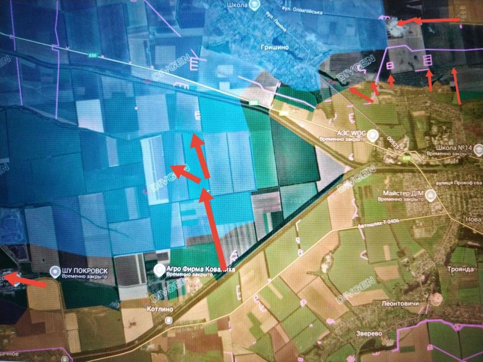 Юрий Котенок: Покровское (Красноармейское) направление