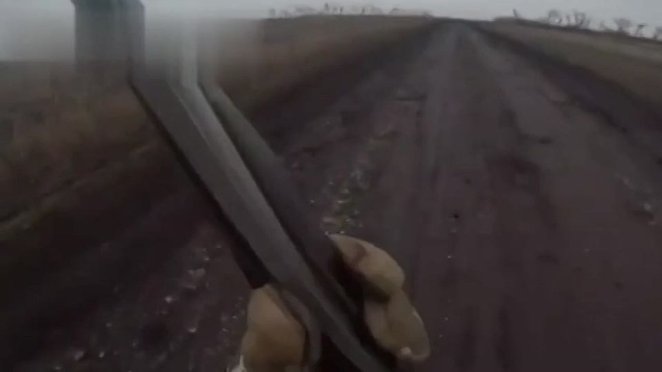 Видео, которое несколько дней назад сняли сами бойцы Добровольческого корпуса на Славянско-Краматорском направлении