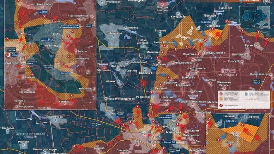 Обстановка на Покровском направлении: ВС РФ замкнули кольцо