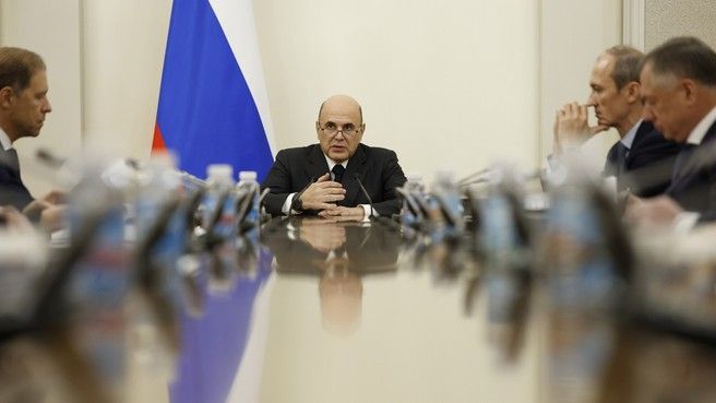 Оперативное совещание с вице-премьерами