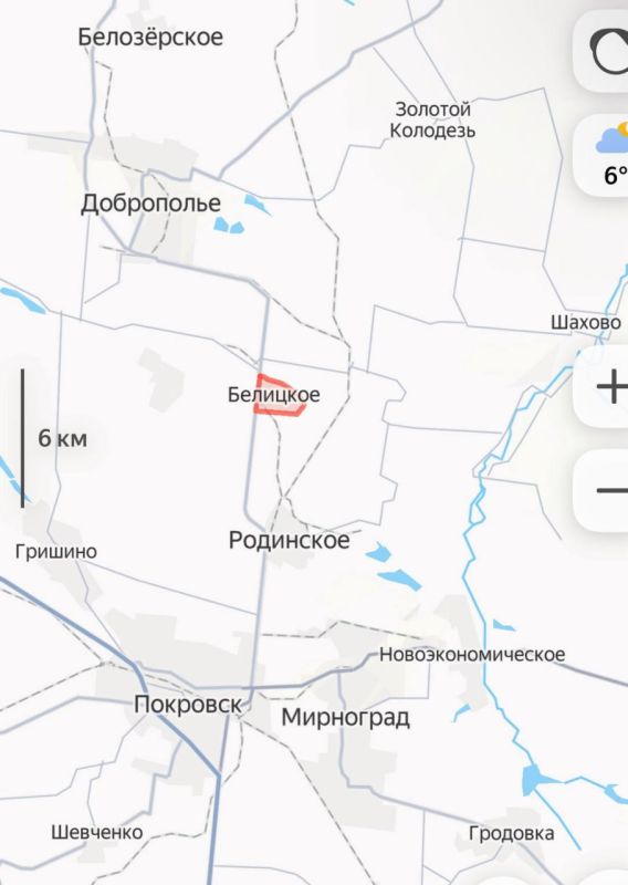 В районе Добропольского прорыва нацисты "потеряли" село Белицкое, сообщает военкор Тимофей Ермаков: