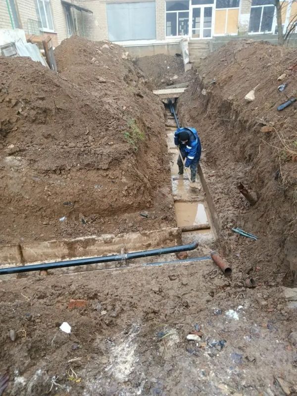 Специалисты Кузбасса провели работы в Горловке