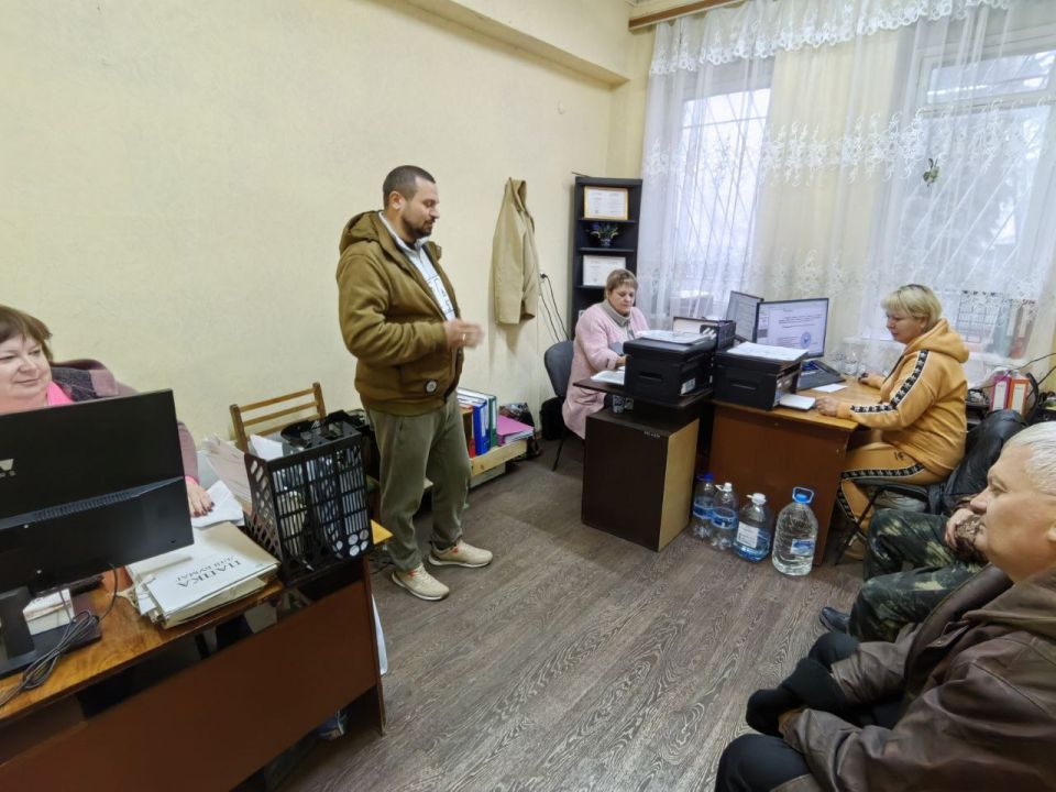 Председатель общественного совета Александр Горянный провел встречу с трудовым коллективом МБУ «Благоустройство»