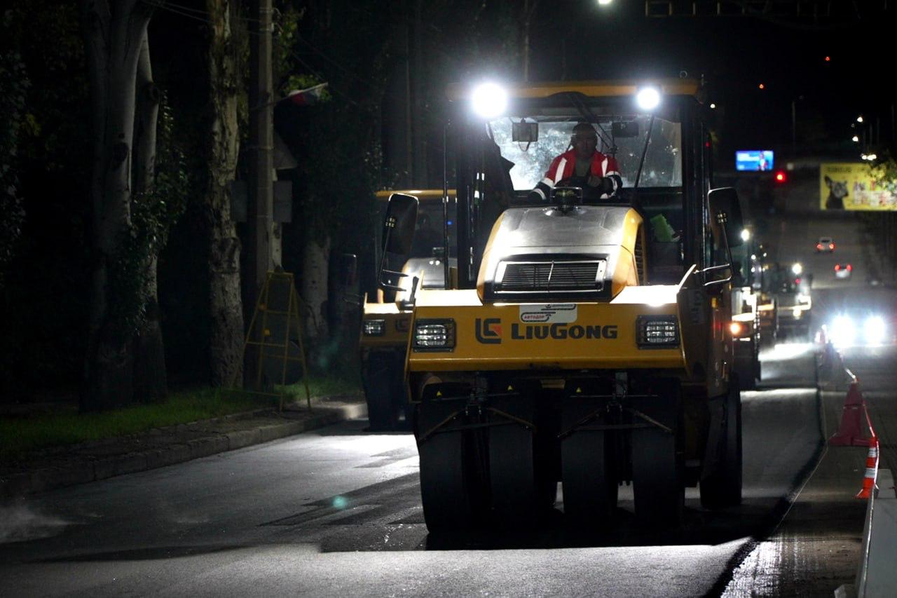 Александр Бондаренко: Более 130 километров дорог Донецко-Макеевской агломерации привели к нормативу в этом году