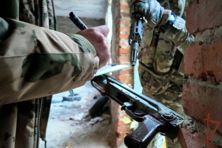 В Донецкой Народной Республике росгвардейцы обнаружили предметы, конструктивно схожие с оружием (видео)