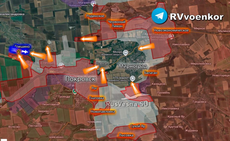 Оборона ВСУ в Покровском котле становится все более «призрачной», Мирноград в окружении