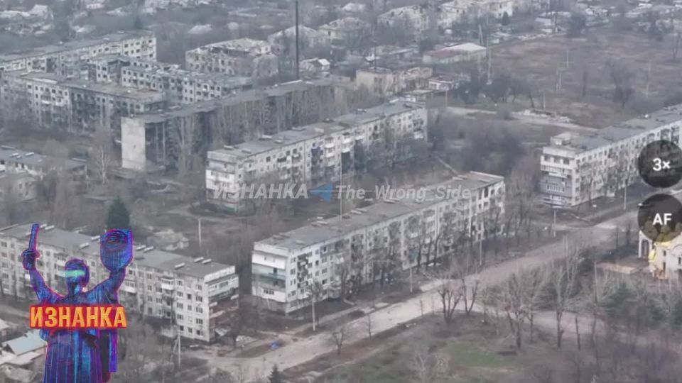 Продолжается выбамбливание позиций ВСУ в Мирнограде