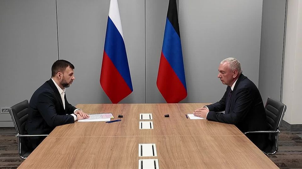 Денис Пушилин: Обеспечение стабильной связи и интернета в регионе, решение кадрового вопроса, кибербезопасность, модернизация «Почты Донбасса»