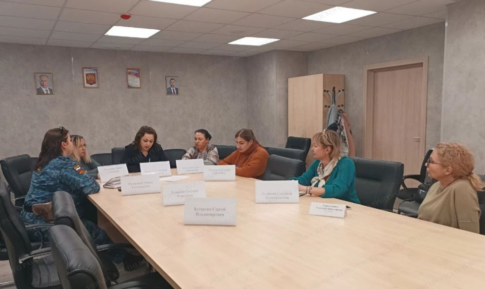 В Управе Жовтневого внутригородского района состоялось заседание административной комиссии