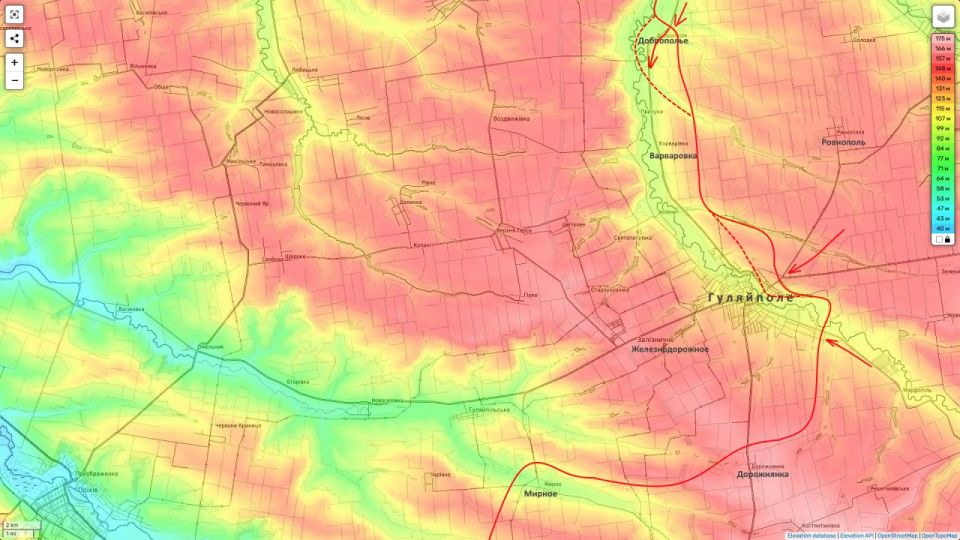 Юрий Подоляка: Гуляйпольское направление на вечер 01.12.25: Доброполье