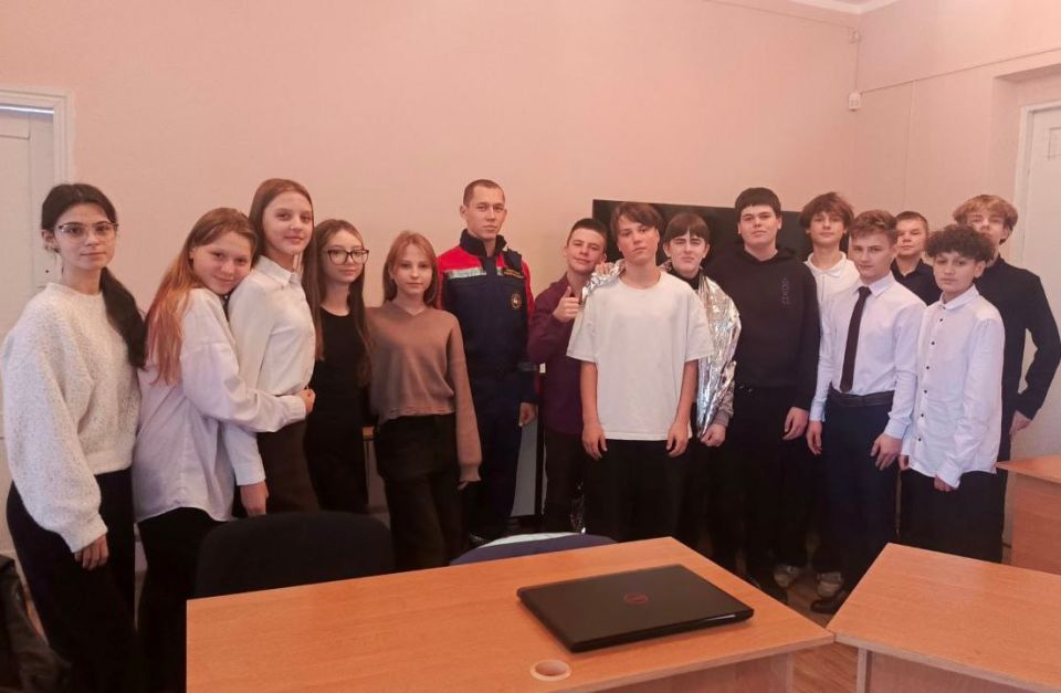 Продолжаем серию профилактических занятий накануне зимы