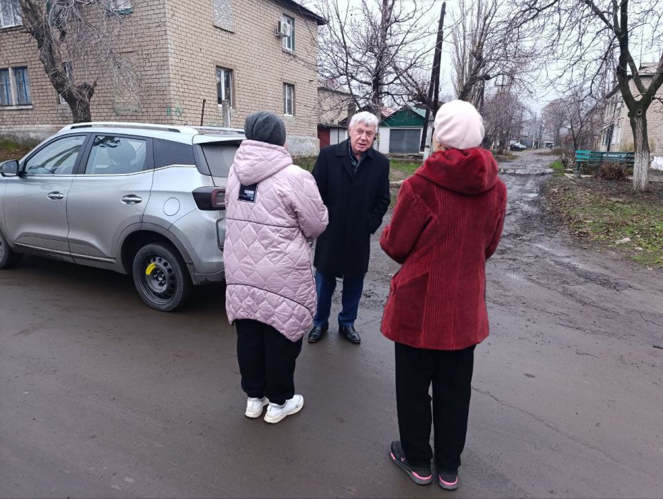 Сергей Литвинов: Встреча с жителями Ждановки