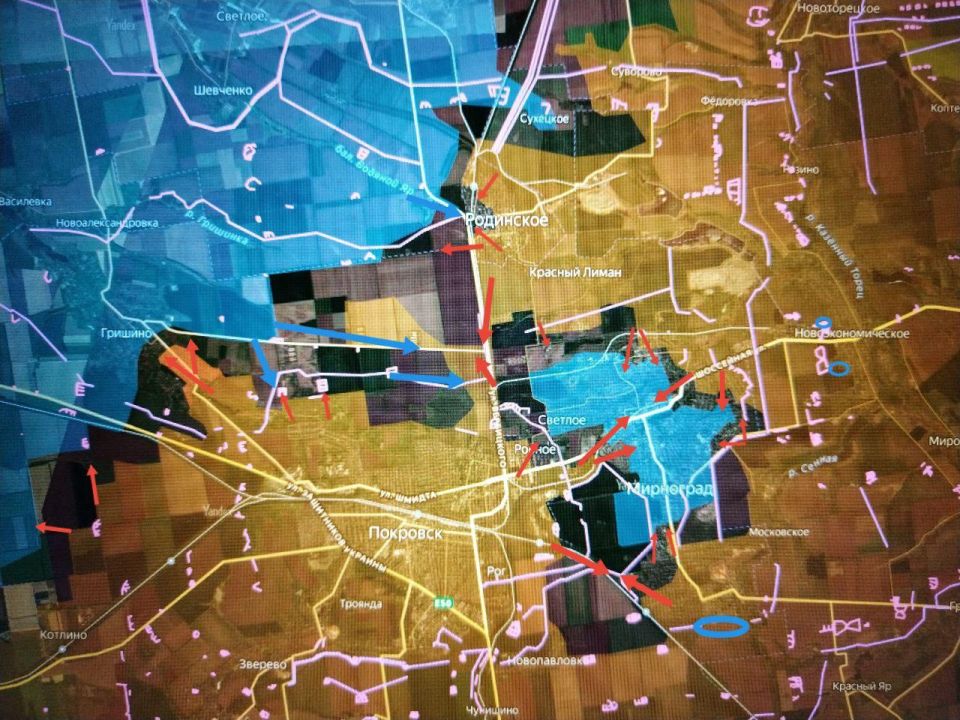 Юрий Котенок: Покровское (Красноармейское) направление