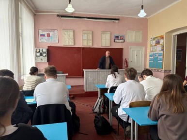 В Мичуринской школе прошла лекция,посвященная теме антитеррора