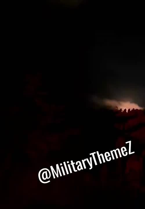 Боевая работа реактивной артиллерии ВС РФ по местам дислокации ВСУ в Краматорске