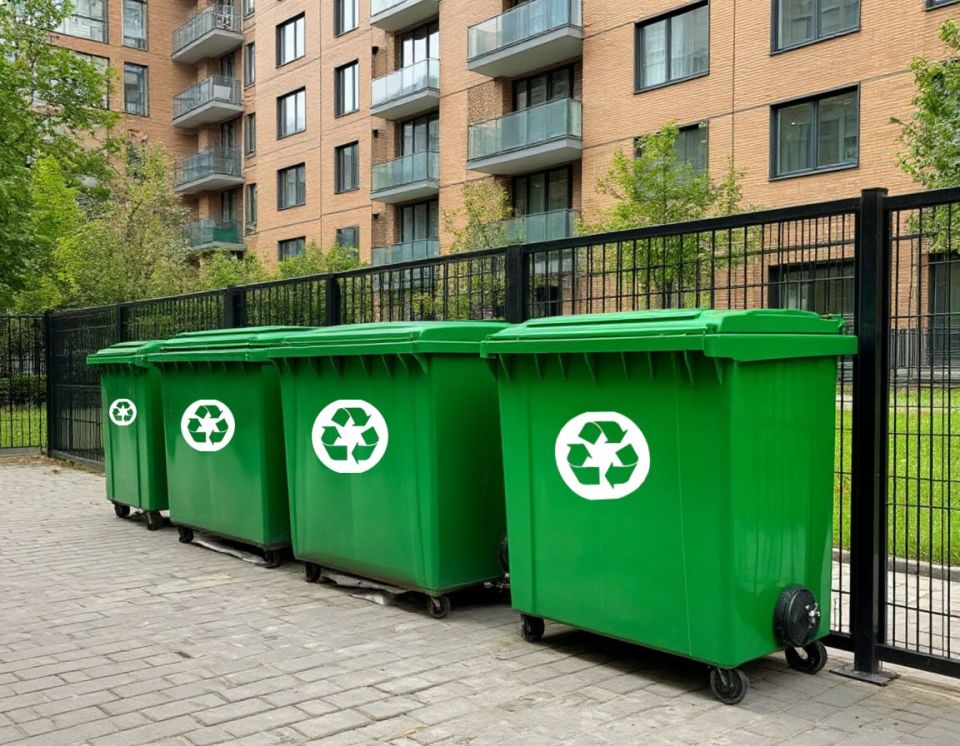 В Кировском модернизируют 20 контейнерных площадок