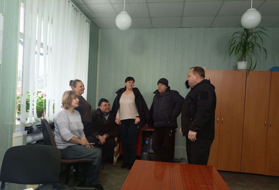 Встреча с трудовым коллективом