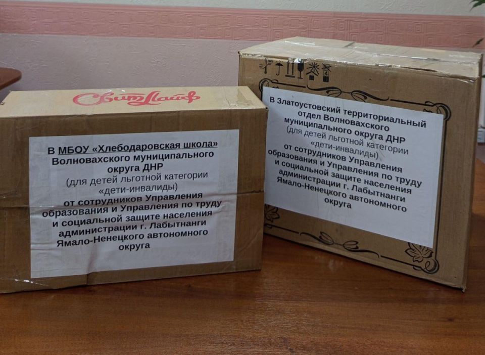 Новогодние поделки и открытки на ямальскую тематику отправили из Лабытнанги в Хлебодаровку и Златоустовку