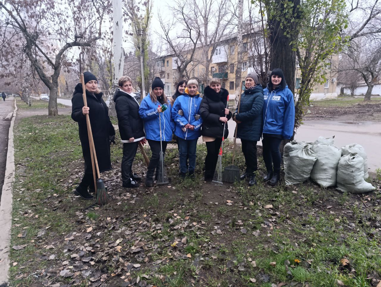 В Ждановке прошел субботник