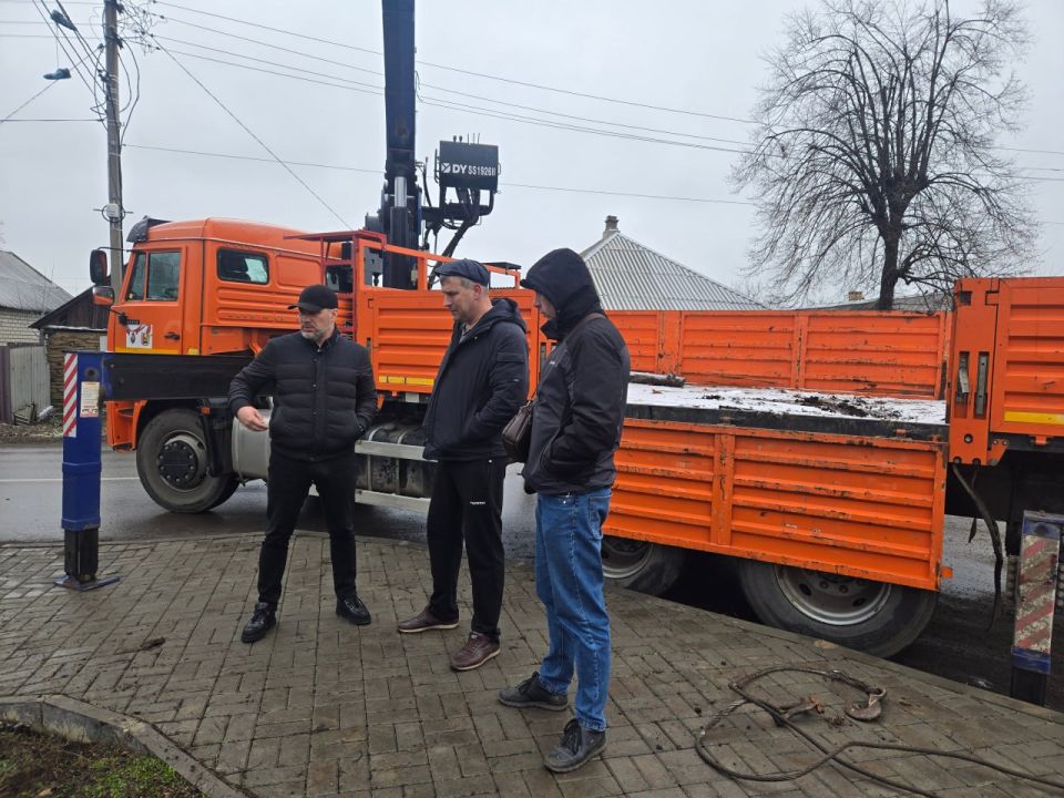 Сергей Желновач: Сегодня провел объезд города Дебальцево с целью проверки текущего состояние благоустройства территории