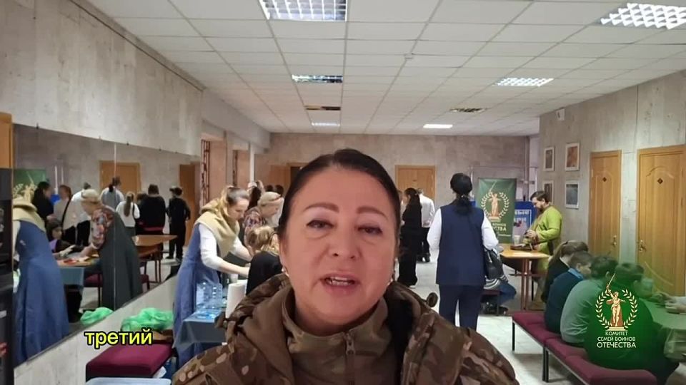 Снова посетили с детьми из семей военнослужащих мастер-классы «Путешествие в прошлое» в Донецке