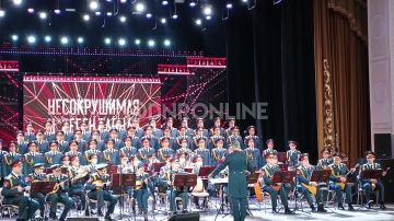 В столице ДНР состоялся концерт ансамбля Александрова