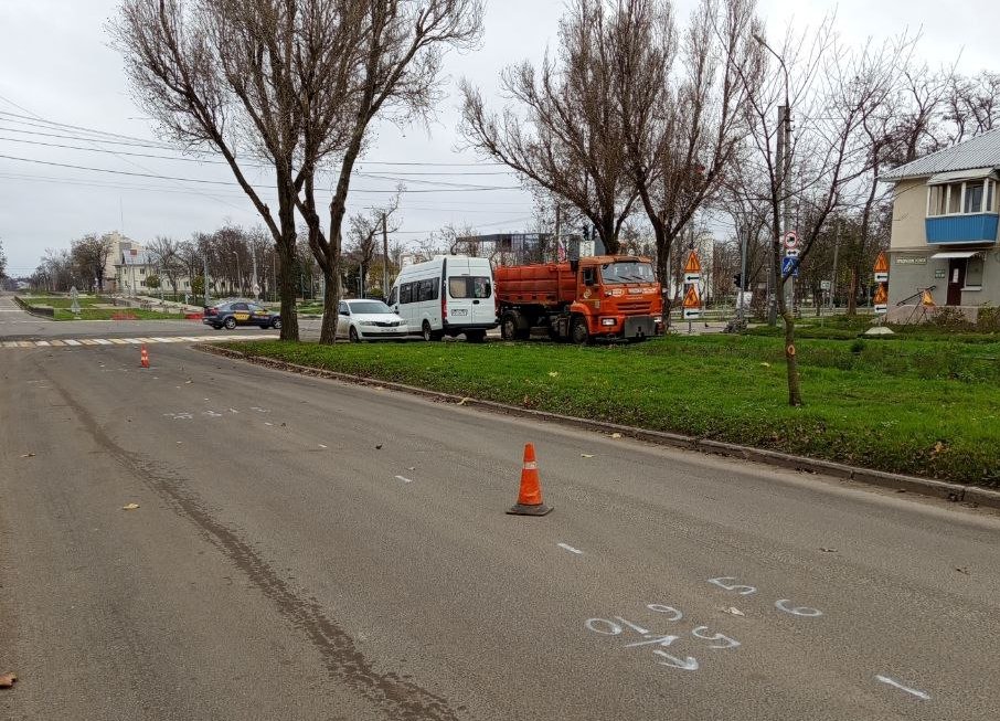 На ул. Орджоникидзе выполнена фрезеровка дорожного полотна для последующей укладки нового покрытия