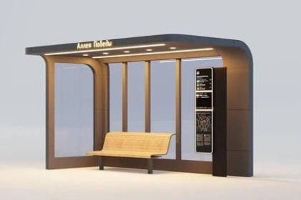 У Аллеи Победы в Макеевке появятся современные остановочные комплексы