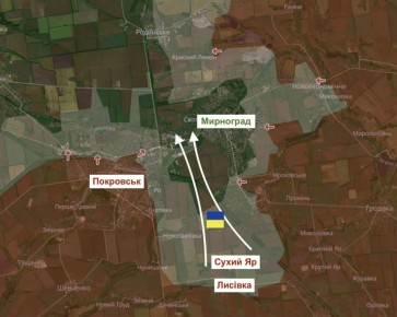 ВСУ оставили часть позиций между Покровском и Мирноградом "чтобы не допустить окружения", пишет "Украинская правда"