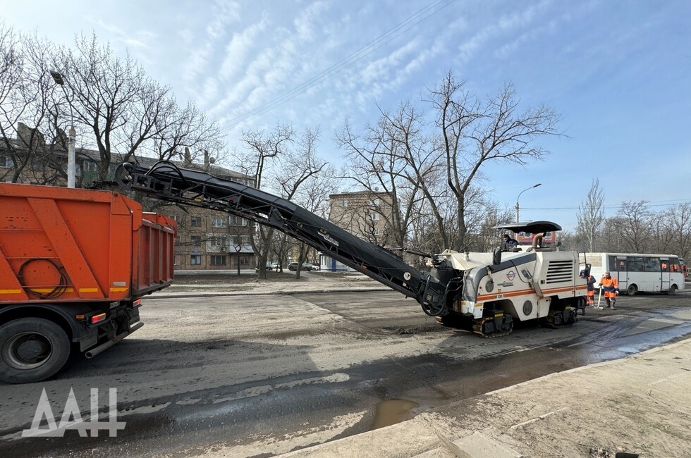 В ДНР в 2025 году почти в два раза перевыполнили план по ремонту дорог