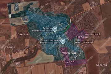 1. Мирноград. Наши воины продвинулись с восточной и южной части города и достигли центра