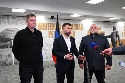 Денис Пушилин и Андрей Плутницкий обсудили вопросы развития здравоохранения в ДНР