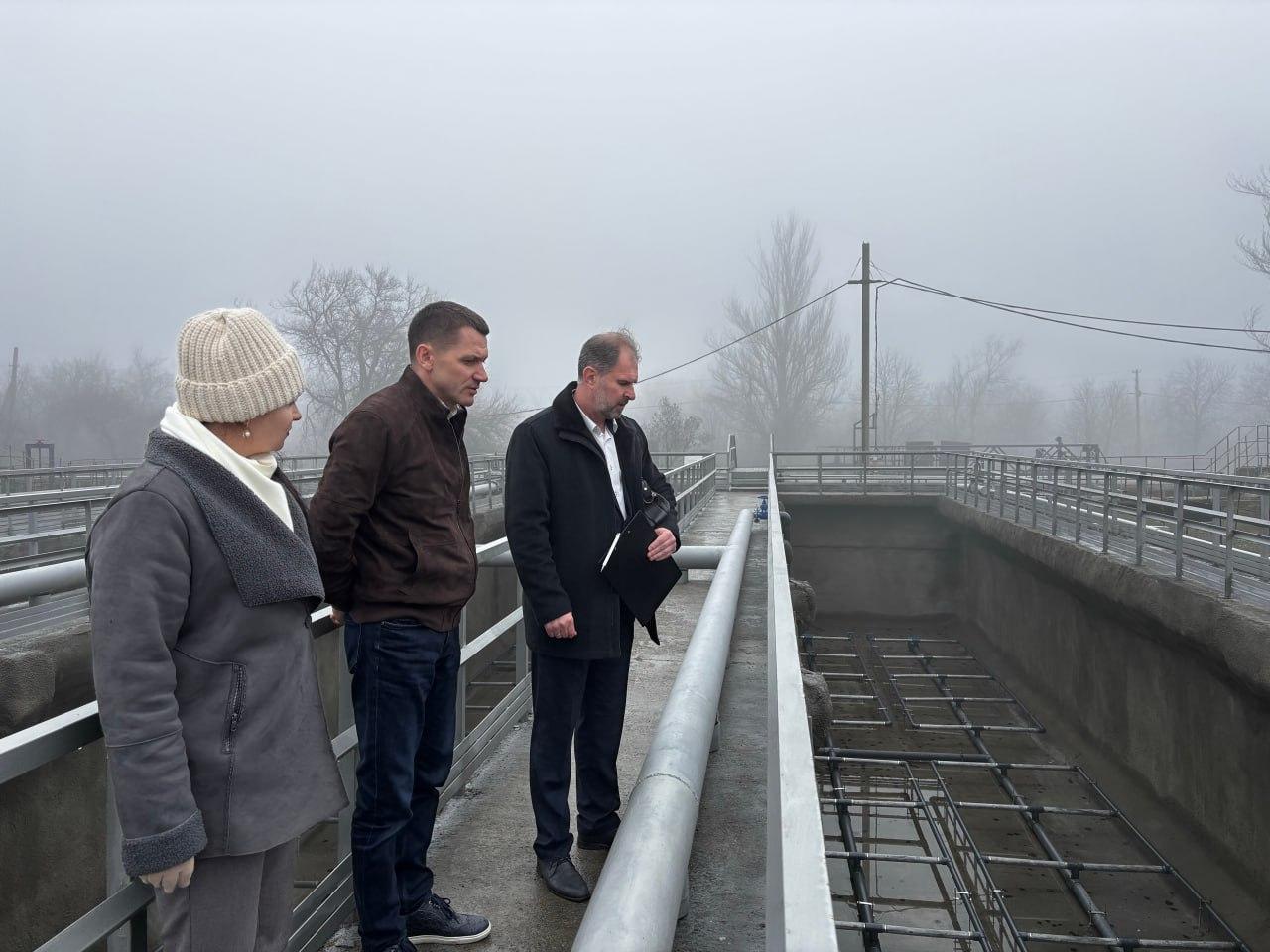 Денис Зубов: Генеральный директор предприятия «Вода Донбасса» осмотрел объекты восстановления в Харцызске и Иловайске