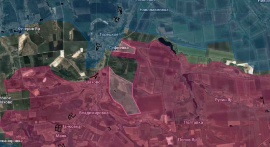 Добропольский выступ. Наши бойцы закрыли карман восточнее Шахово