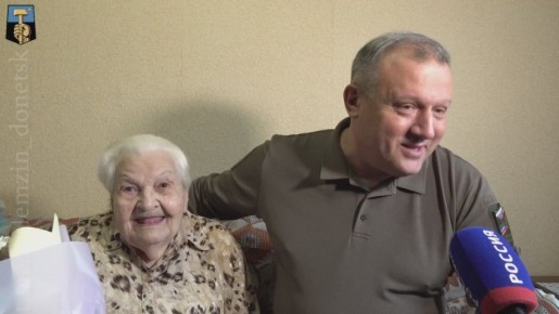 Алексей Кулемзин: Со 100-летним юбилеем поздравил жительницу Ленинского района Татьяну Яковлевну Белянскую