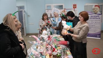 В преддверии Нового года железнодорожники поддержали тяжелобольных детей и детей-сирот