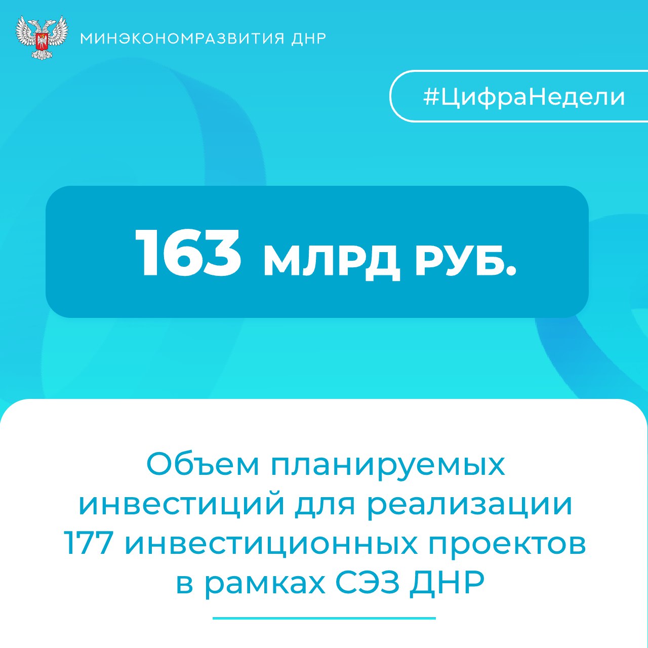 Участниками свободной экономической зоны на территории ДНР стали 163предприятия!
