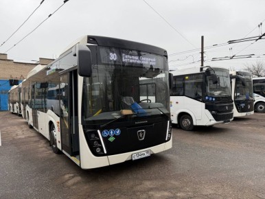 Очередная партия новых автобусов приехала в Республику