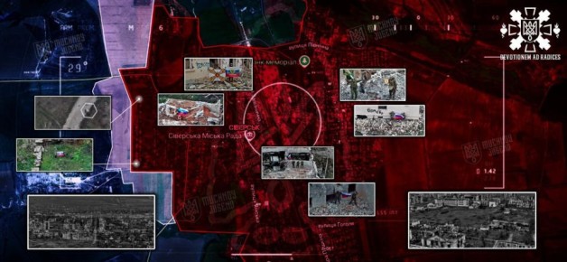 Полное освобождение Северска российскими войсками вынуждены признать и медийные ВСУшники