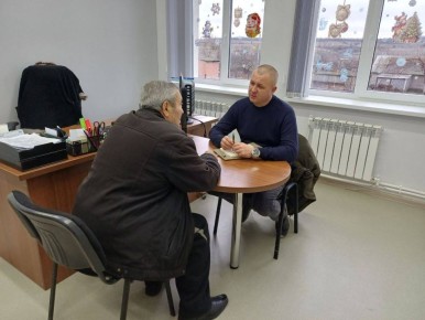 Сегодня провел депутатский приём граждан в с. Анадоль (ДНР, Волновахский м.о.)