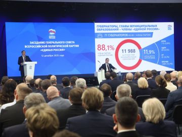 Александр Подгорный: Принял участие в заседании Генерального совета Всероссийской политической партии «Единая Россия»
