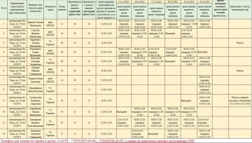 График приёма пациентов врачами амбулаторий ГБУ ДНР "ЦГБ г. ТОРЕЗА" с 15.12.2025-20.12.2025г
