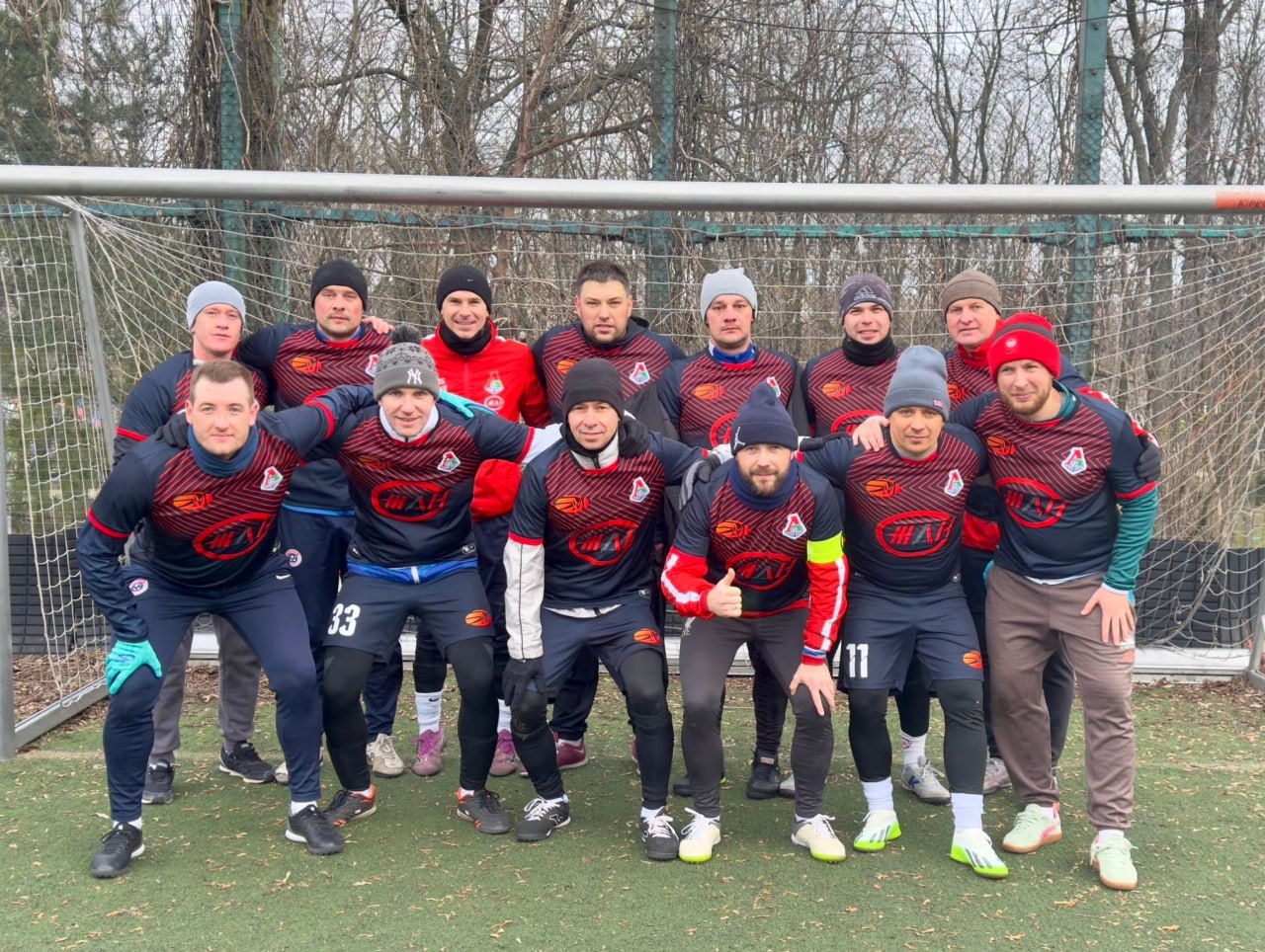 Сборная ФГУП «Железные дороги Новороссии» по футболу одержала очередную победу!